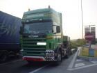 Scania 124 G 420 con Semirimorchio per trasporto eccezionale