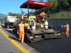 Cantiere A15 asfaltatura rampa