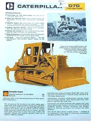 Cat D7G