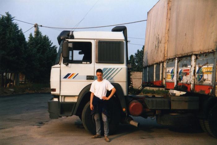 Iveco Turbotech del 1990 da 136 cv,foto del 1997,by Roby