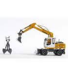 Liebherr 904 gommato con pinza e badile