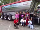 bellissima foto di gruppo LADY TRUCK