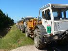 I quattro veicoli 4x4 della colonna.