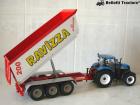 New Holland T7060 con dumper Ravizza Millenium 200