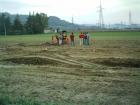 Campo prove della minipala cingolata