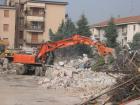 Hitachi Zaxis 210W con frantumatore