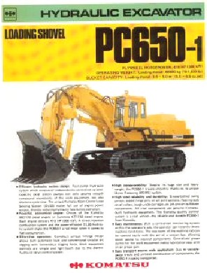 Komatsu PC650