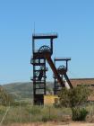 I due pozzi della miniera di Serbariu