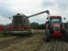 mc cormick mc115 e claas lexion 420