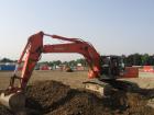 chiusura scavo con Hitachi Zaxis 350LCN