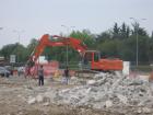 Hitachi Zaxis 240 con martellone