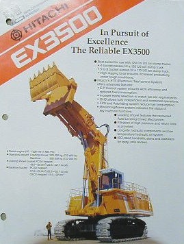 Hitachi EX 3500