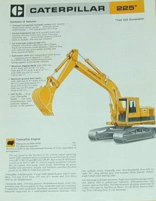 Caterpillar 225