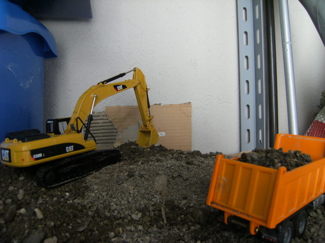 scavo per nuova strada