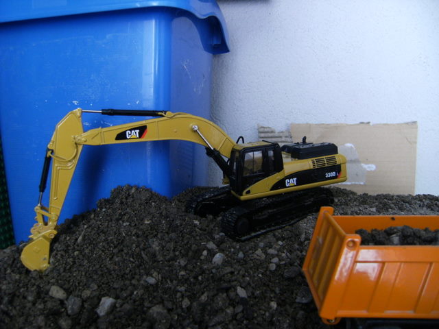 scavo per nuova strada