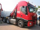 Iveco Stralis 560 con gru Fassi Arosio autotrasporti