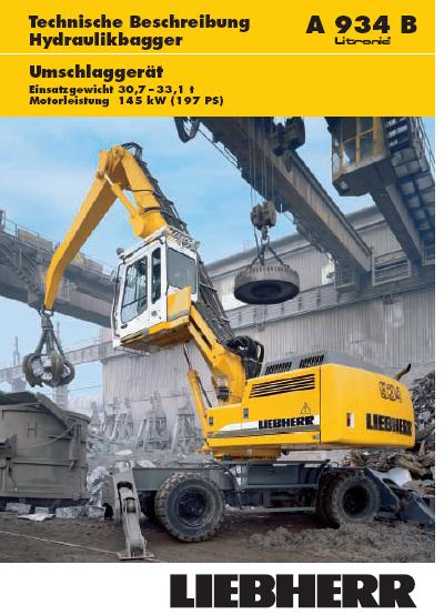 Liebherr a934