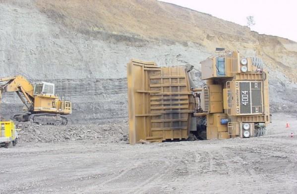 dumper rovesciato