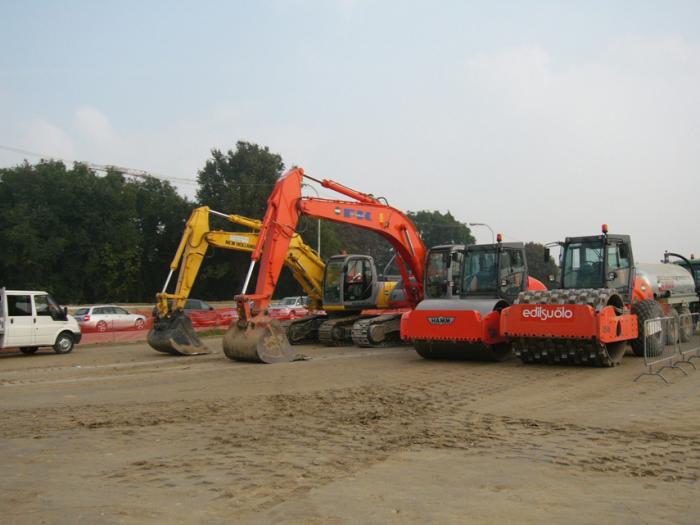 EdilSuolo cantiere costruzione nuovo casello Bologna Fiere