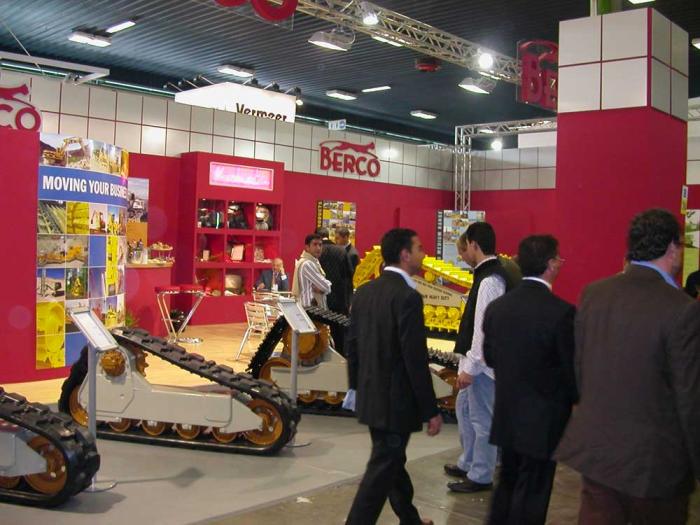 Stand espositivo della Berco