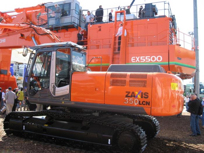 Hitachi zaxis350-ex5500