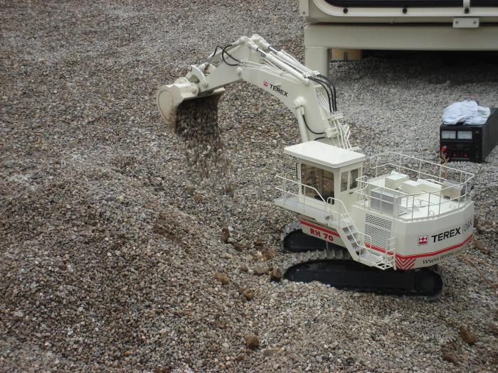 Terex RH70 Radiocomandato