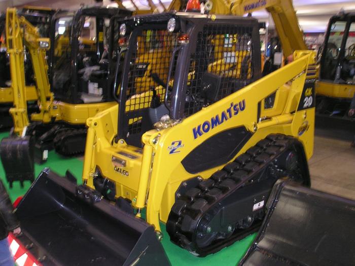 Skid cingolato Komatsu