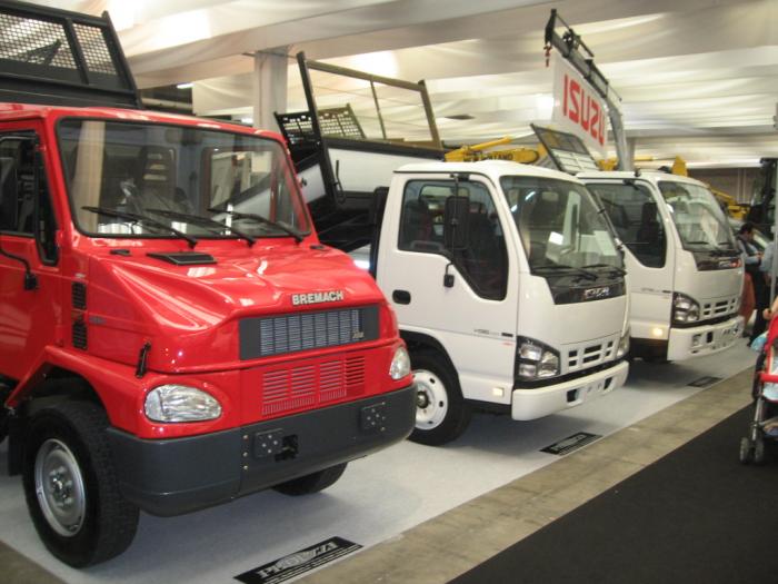 stand Peduzzi:Bremach e Isuzu