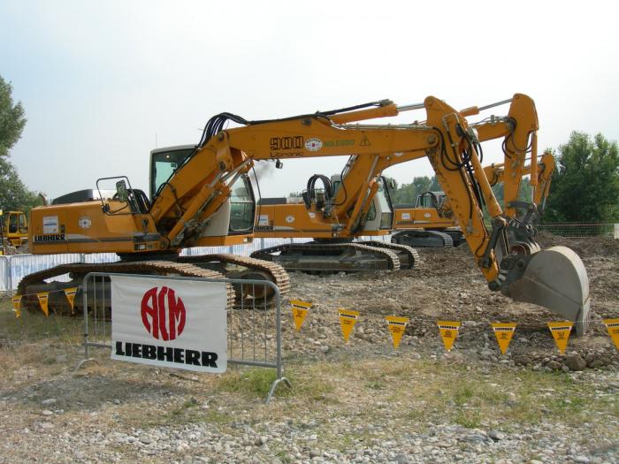 Un pò di Liebherr: R900, R914, R924