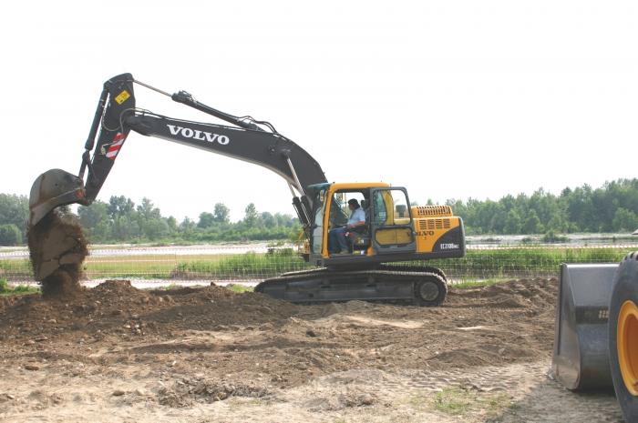 Jarvis e il Volvo EC210...