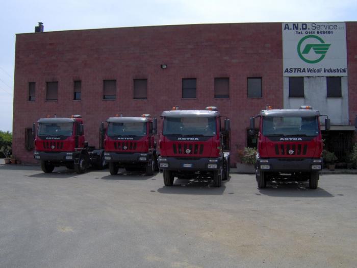 Parata di trattori Astra