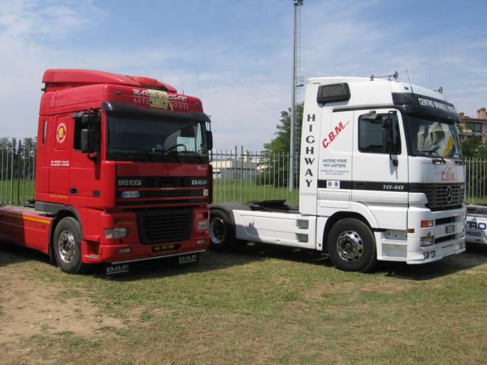 DAF e Actros