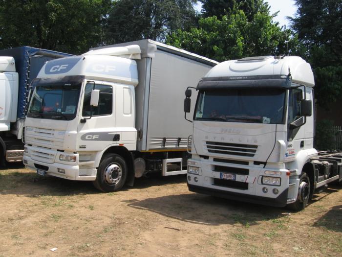 DAF CF e Iveco Stralis