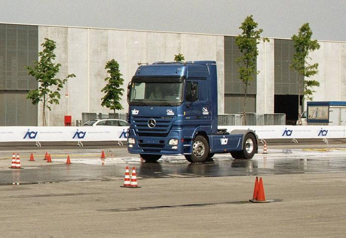 R580 alla guida dell'actros