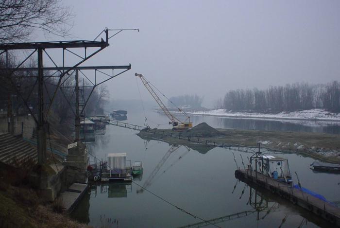 dragaggio ticino(Pavia)