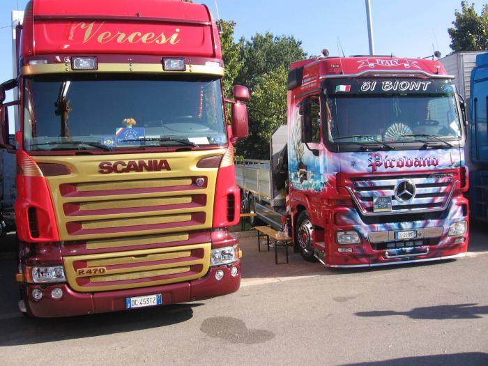 Scania e Actros