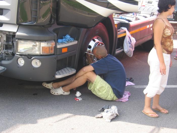 preparazione veicoli