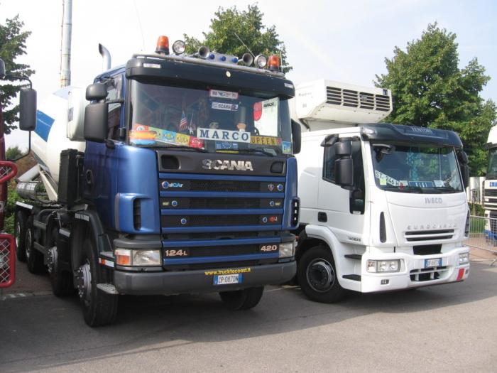 Scania 124L420 ed Iveco 140E25