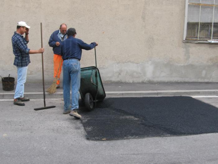 lavori stradali vie Galilei e Verdi a Muggiò impresa Cereda