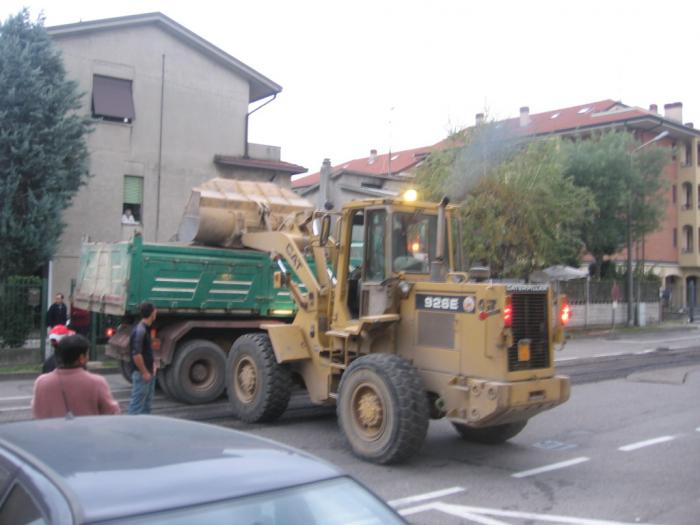 lavori stradali vie Galilei e Verdi a Muggiò impresa Cereda