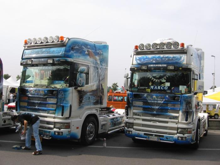 Scania 164L580 e 144L530