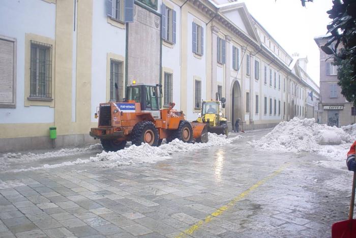 Rimozione neve Pavia