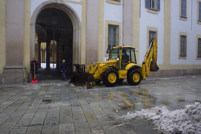 Rimozione neve Pavia