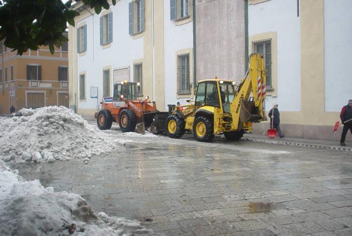 Rimozione neve Pavia