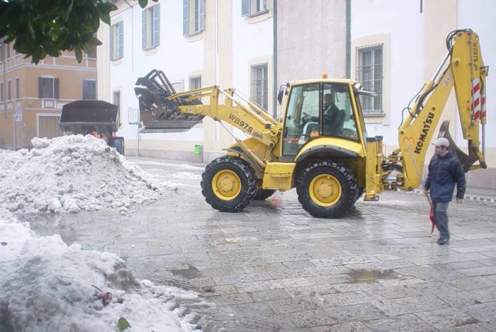 Rimozione neve Pavia