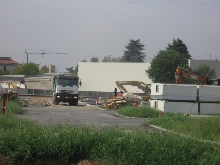 lavori realizzazione parcheggio