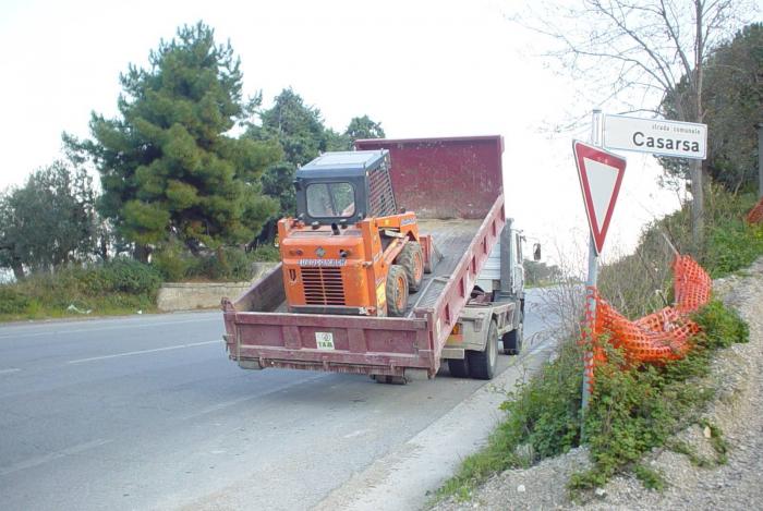 Trasporto Mini-Escavatori (Particolare)