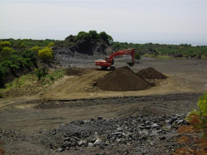 Hitachi zaxis che vaglia terra