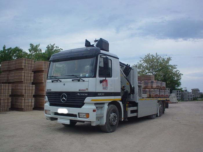 Mercedes-Benz Actros 1831 per Trasporto Materiale Edile