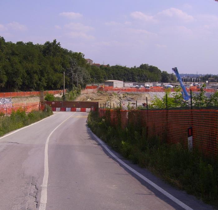 strada chiusa